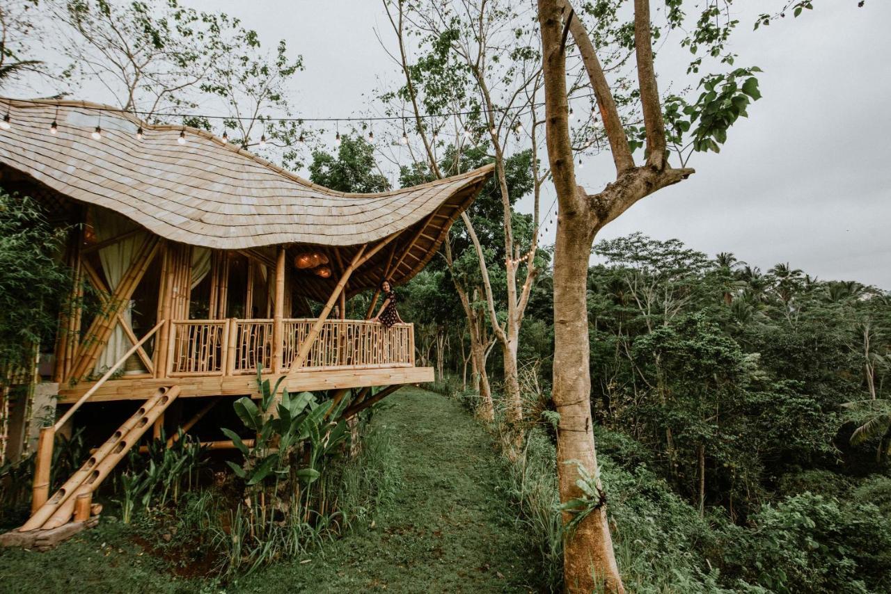 Bird Hills Bamboo House Villa Karangasem Eksteriør billede