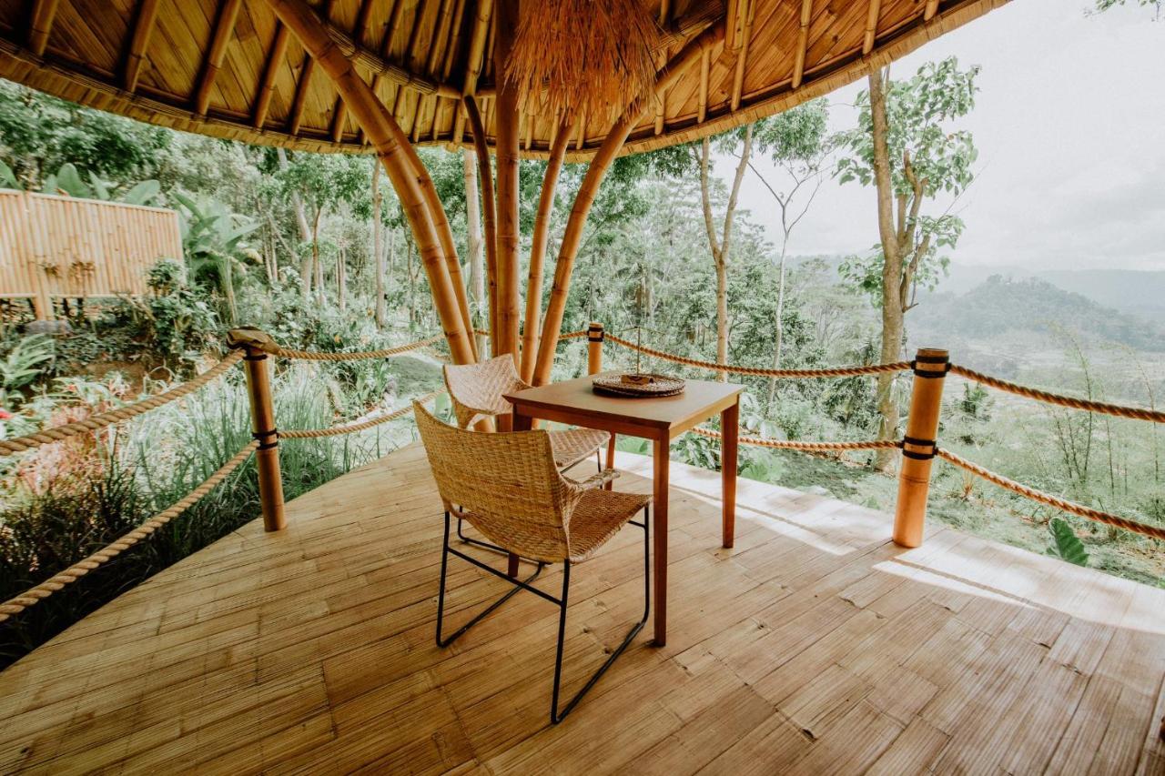 Bird Hills Bamboo House Villa Karangasem Eksteriør billede