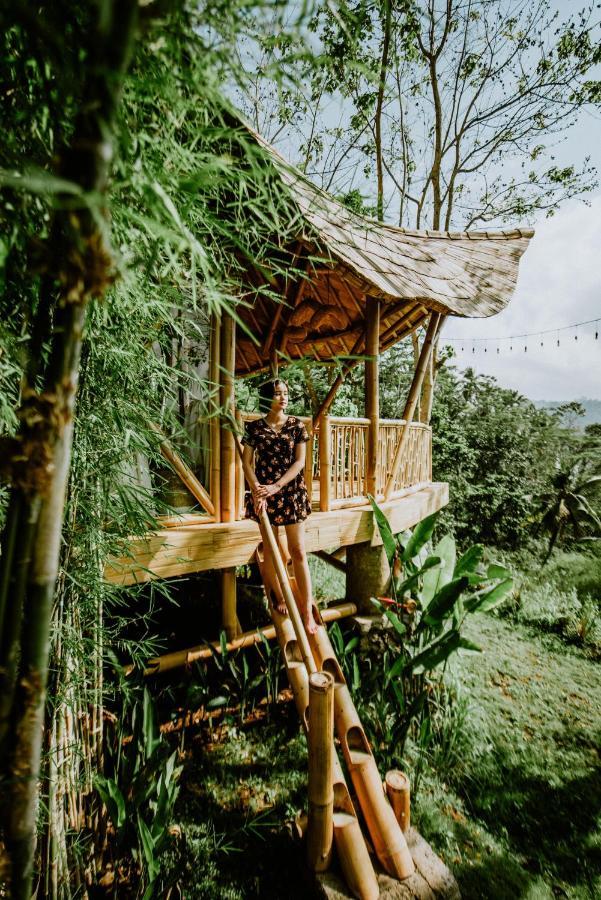 Bird Hills Bamboo House Villa Karangasem Eksteriør billede