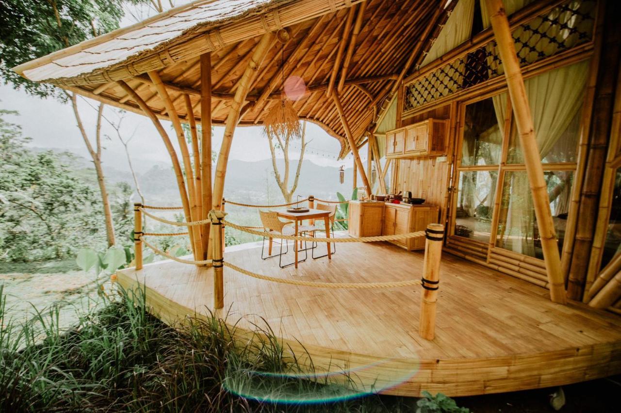 Bird Hills Bamboo House Villa Karangasem Eksteriør billede