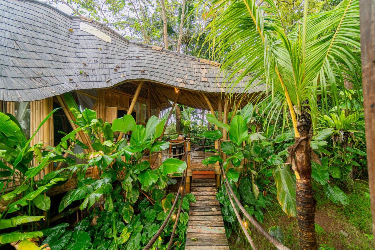Bird Hills Bamboo House Villa Karangasem Eksteriør billede