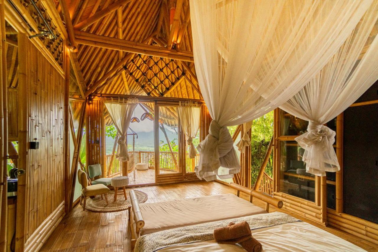 Bird Hills Bamboo House Villa Karangasem Eksteriør billede