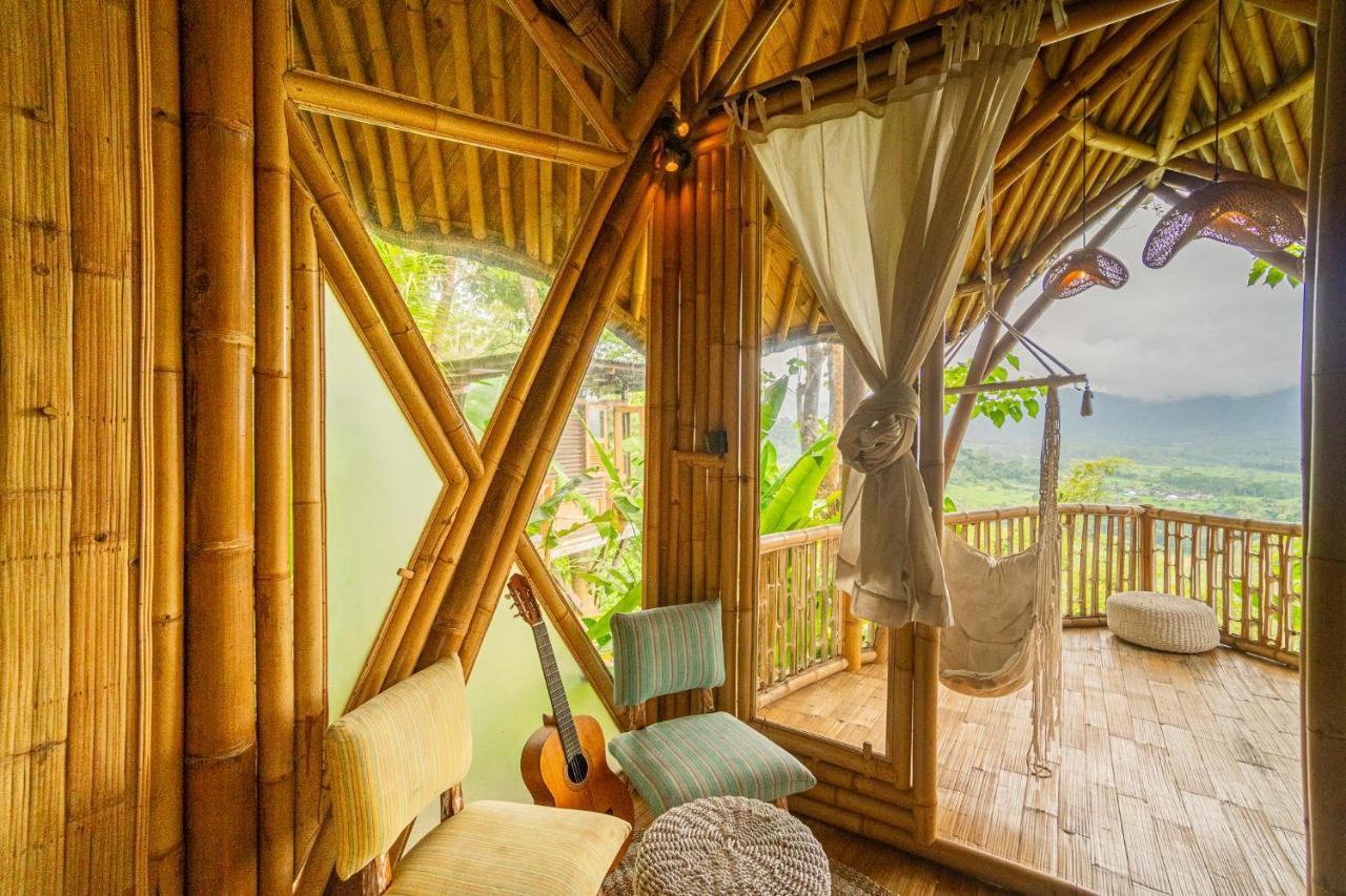 Bird Hills Bamboo House Villa Karangasem Eksteriør billede
