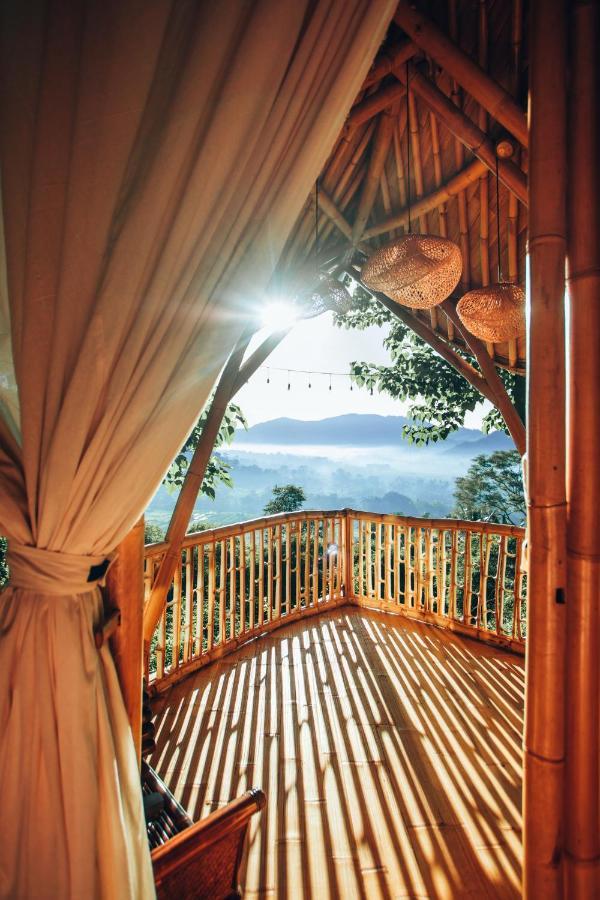 Bird Hills Bamboo House Villa Karangasem Eksteriør billede
