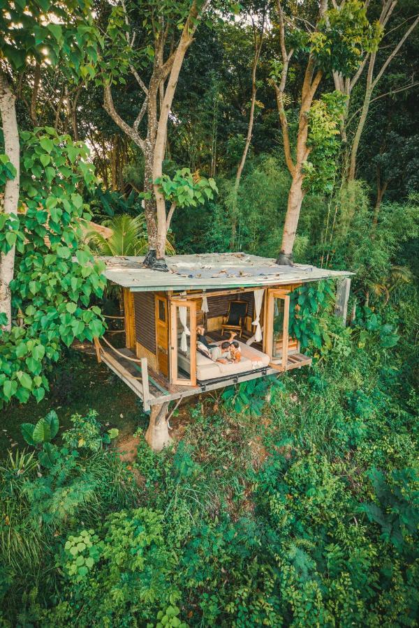 Bird Hills Bamboo House Villa Karangasem Eksteriør billede