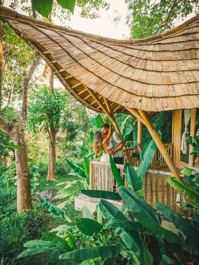Bird Hills Bamboo House Villa Karangasem Eksteriør billede